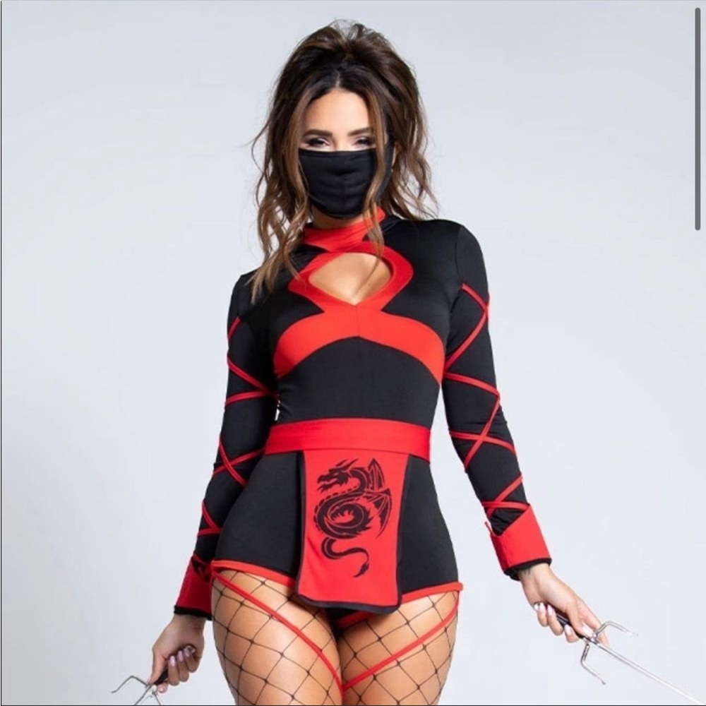 Sexy Ninja Halloween Costume SMALL